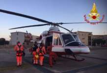 Due uomini di perdono lungo un sentiero: salvati dai Vigili del Fuoco