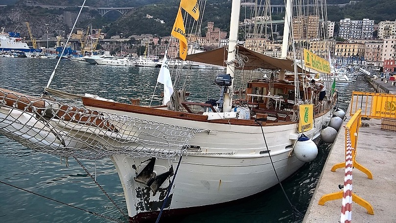 castellabate goletta verde approda nel cilento