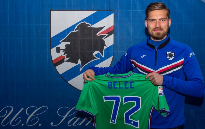 Seconda Maglia Sampdoria VID BELEC Seconda Maglia Sampdoria VID BELEC