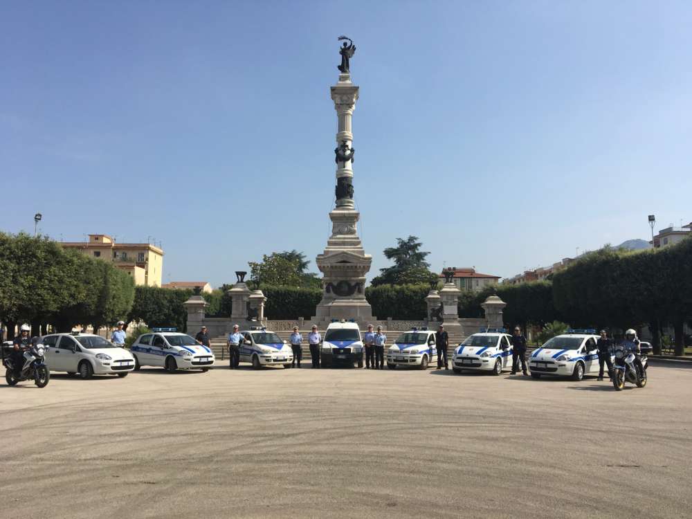Potenziamento della Polizia Municipale: quattro nuove auto a disposizione Potenziamento della Polizia Municipale: quattro nuove auto a disposizione