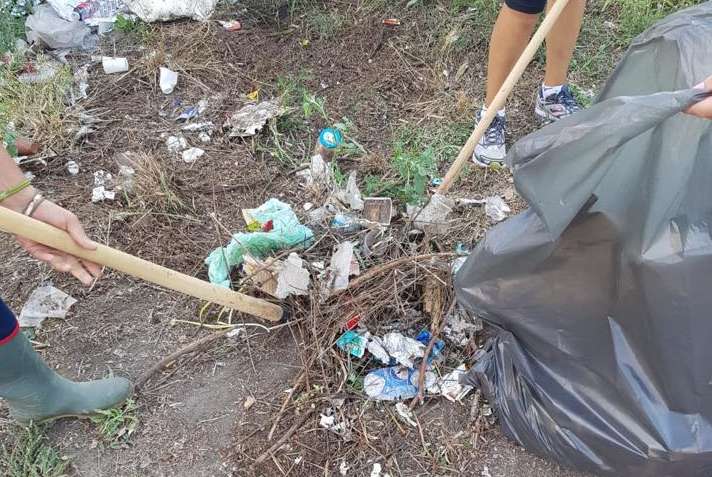 Rifiuti ed erbacce al Paladua: li rimuovono gli esponenti della Pallamano Benevento Rifiuti ed erbacce al Paladua: li rimuovono gli esponenti della Pallamano Benevento