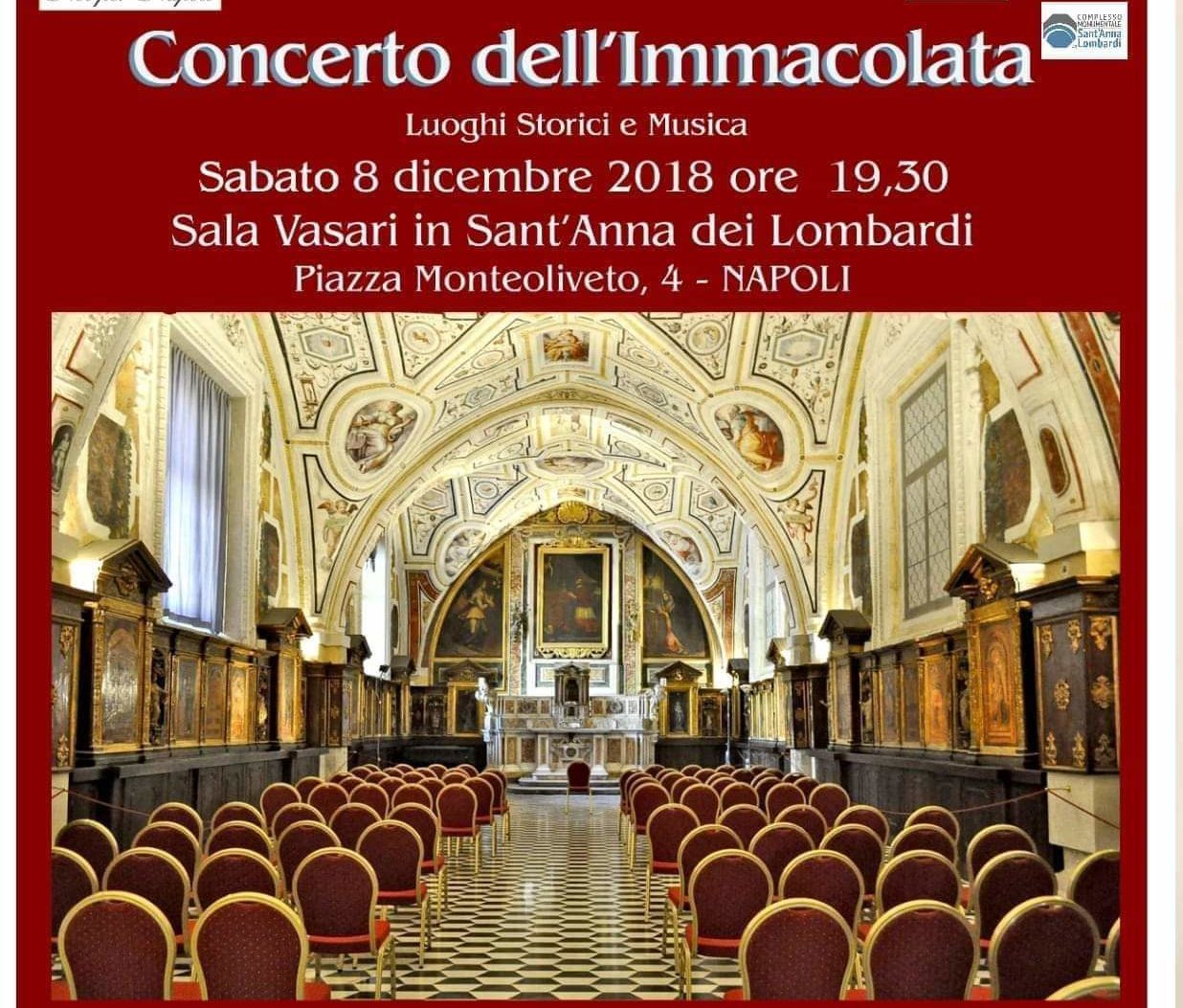 L’Associazione Noi per Napoli presenta il Concerto dell’Immacolata 2018 L’Associazione Noi per Napoli presenta il Concerto dell’Immacolata 2018
