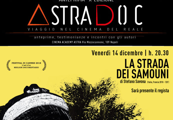 Astradoc, arriva il regista Stefano Savona per una Masterclass Astradoc, arriva il regista Stefano Savona per una Masterclass