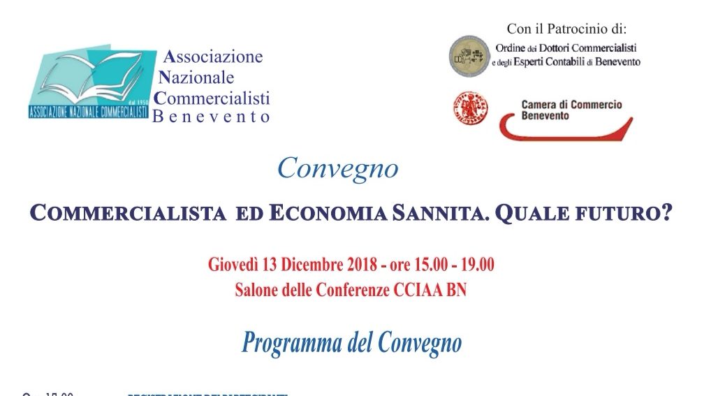 Futuro dell’economia sannita, focus dell’associazione dei commercialisti di Benevento Futuro dell’economia sannita, focus dell’associazione dei commercialisti di Benevento