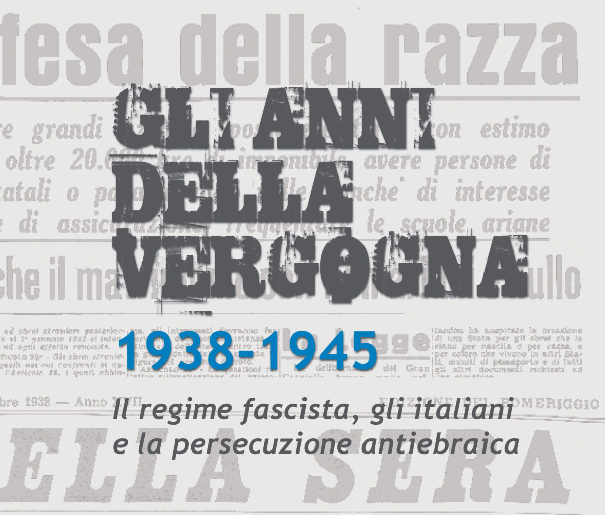 L’esclusione del diverso: giovedì 17 la presentazione del libro “Gli anni della vergogna 1938-1945” L’esclusione del diverso: giovedì 17 la presentazione del libro “Gli anni della vergogna 1938-1945”