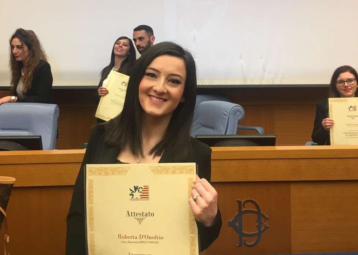 Laureata Unisannio premiata alla Camera dei Deputati Laureata Unisannio premiata alla Camera dei Deputati