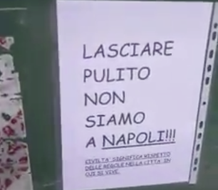 “Sputtanapoli” senza fine, cartelli choc sui cassonetti di Pordenone “Sputtanapoli” senza fine, cartelli choc sui cassonetti di Pordenone