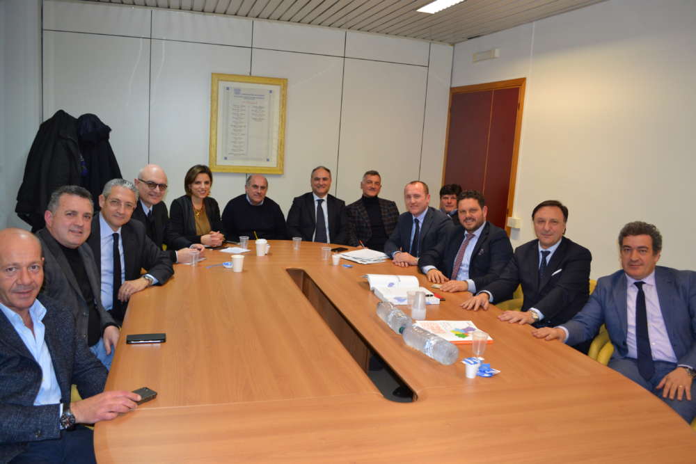 Gli imprenditori sanniti incontrano il presidente della provincia Di Maria Gli imprenditori sanniti incontrano il presidente della provincia Di Maria