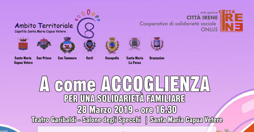“A come Accoglienza”, al Salone degli Specchi la conclusione del progetto “A come Accoglienza”, al Salone degli Specchi la conclusione del progetto