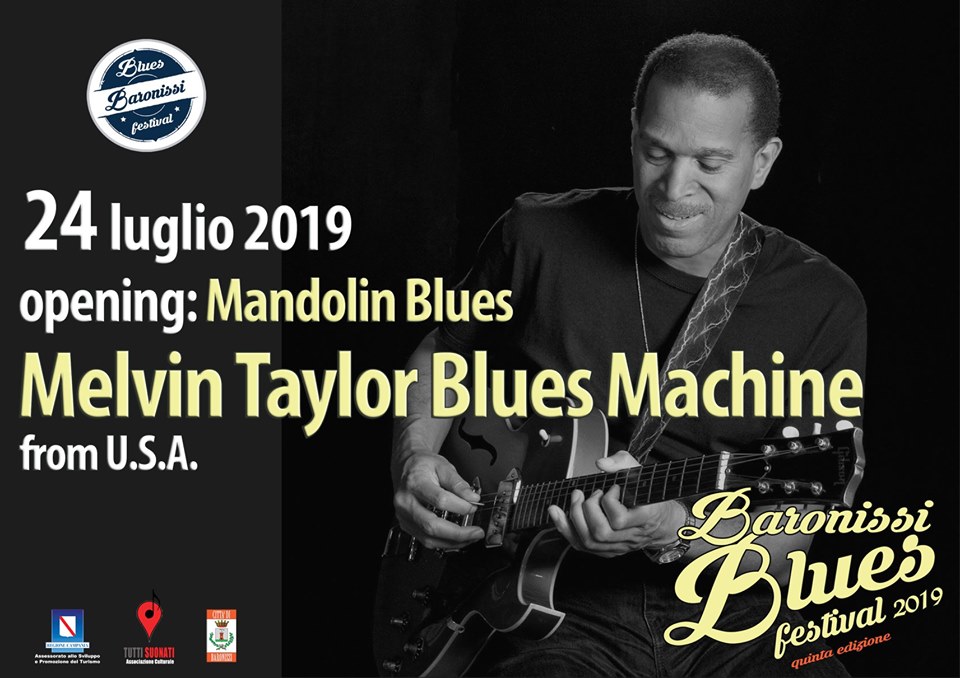 Melvin Taylor, il "chitarrista dei chitarristi" guest star del