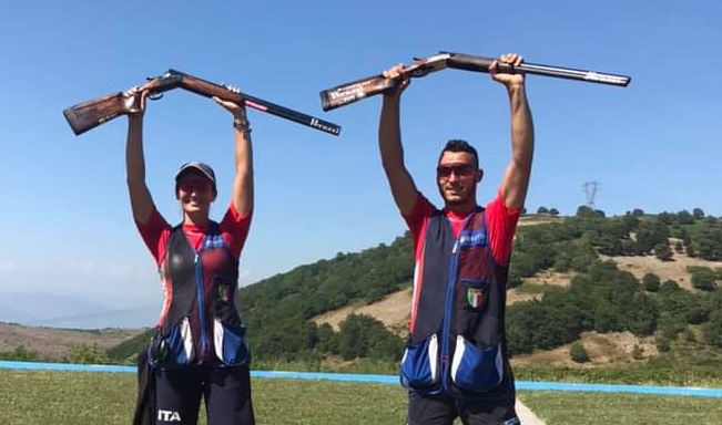 Risultati immagini per Universiadi: oro nel trap per l'Italia