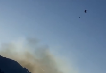 Vasto incendio sul monte Liberatore nel Salernitano