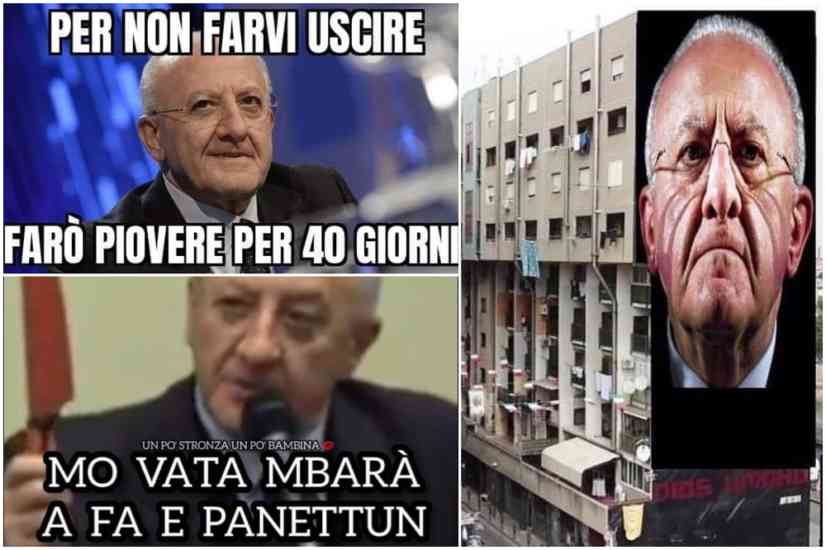Linea Dura De Luca 2 Spuntano I Nuovi Meme Pronti A Fare I Panettoni