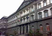 Gli studenti della Federico II in protesta contro il Senato Accademico