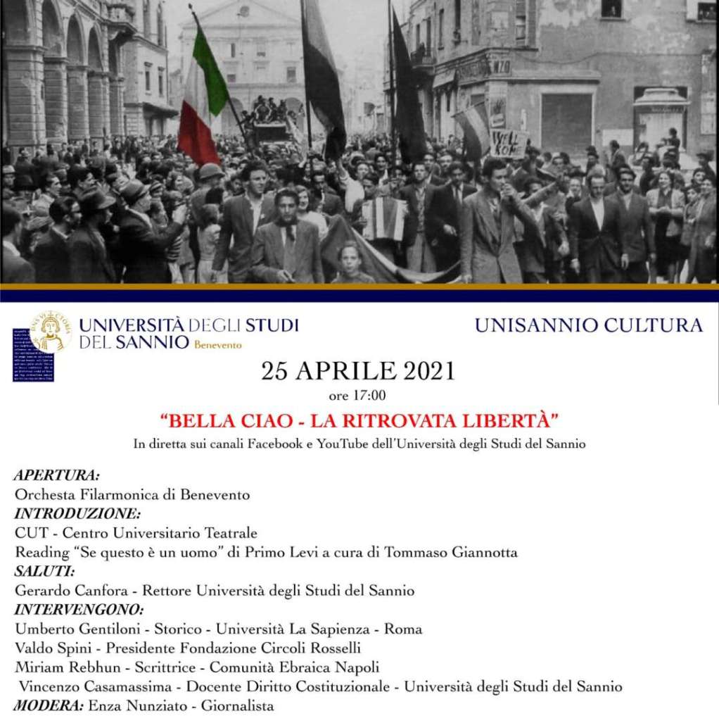 Bella ciao: il Teatro Bertolt Brecht celebra on line la Festa della Liberazione Bella ciao: il Teatro Bertolt Brecht celebra on line la Festa della Liberazione
