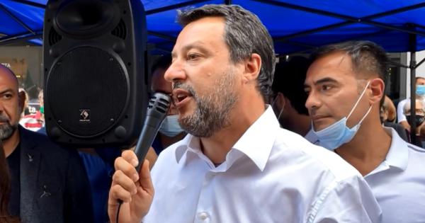 Sicurezza, Salvini: “Non vediamo l’ora di ridare legalità alla città”