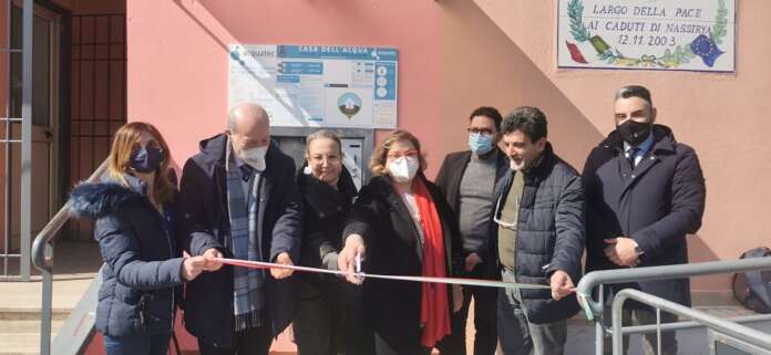Foto Inaugurazione Casa dell'Acqua