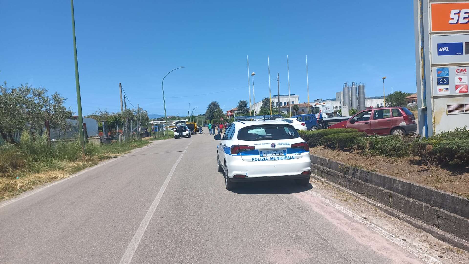 Spaventoso incidente stradale sulla statale, il sindaco di Foglianise trasportato in codice rosso in ospedale