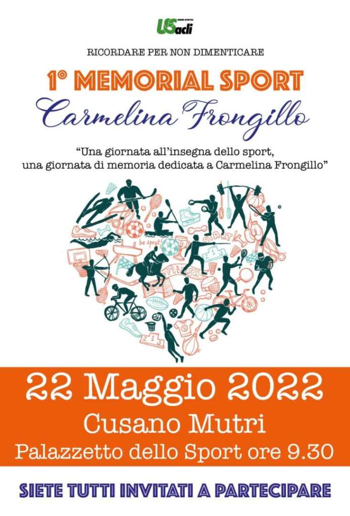 Cusano Mutri, domani il primo memoria in ricordo di Carmelina Frongillo