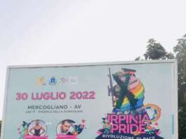 Irpinia Pride, vandalizzato il cartellone pubblicitario. La risposta di “Apple Pie”