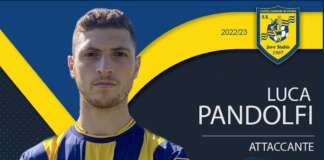 Juve Stabia, ufficiale l’arrivo dell’attaccante Pandolfi