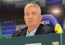 Benevento-Frosinone: entra nello spogliatoio e contesta l’arbitro, multato Angelozzi