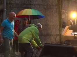Monteforte Irpino flagellata dal maltempo, Protezione civile regionale sul posto Monteforte Irpino
