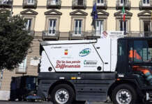 Napoli, oltre il 20% di rifiuti in più raccolti all’alba di Capodanno