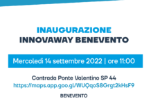 Innovaway Benevento, mercoledì 14 l’inaugurazione nell’area Asi di Ponte Valentino