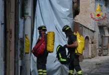 Vigili del fuoco, effettuata esercitazione nello scenario di Apice vecchia