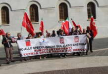 Caro bollette, la Cgil pensionati in Prefettura: “Misure urgenti per far fronte alla crisi”