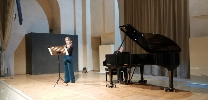 Accademia di Santa Sofia, il raffinato duo Hedlund Nicolosi incantano Benevento