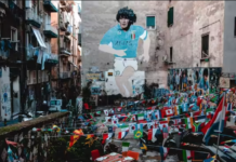 Blitz al murale di Maradona, il sequestro e la protesta
