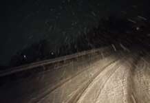 Nel Sannio nevica anche a bassa quota, a Morcone chiusura anticipata delle scuole