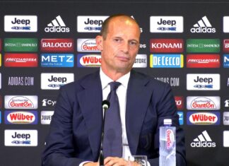 Allegri perde anche Favasuli per infortunio, tornerà disponibile fra un mese Max Allegri