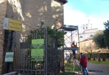 Santa Sofia, cade tegola dal tetto: lavori in corso