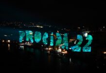 Procida 2022, il saluto della Capitale è un inno al futuro: bici e installazioni luminose