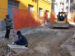 Centro storico, riparte il cantiere di Via San Francesco Saverio