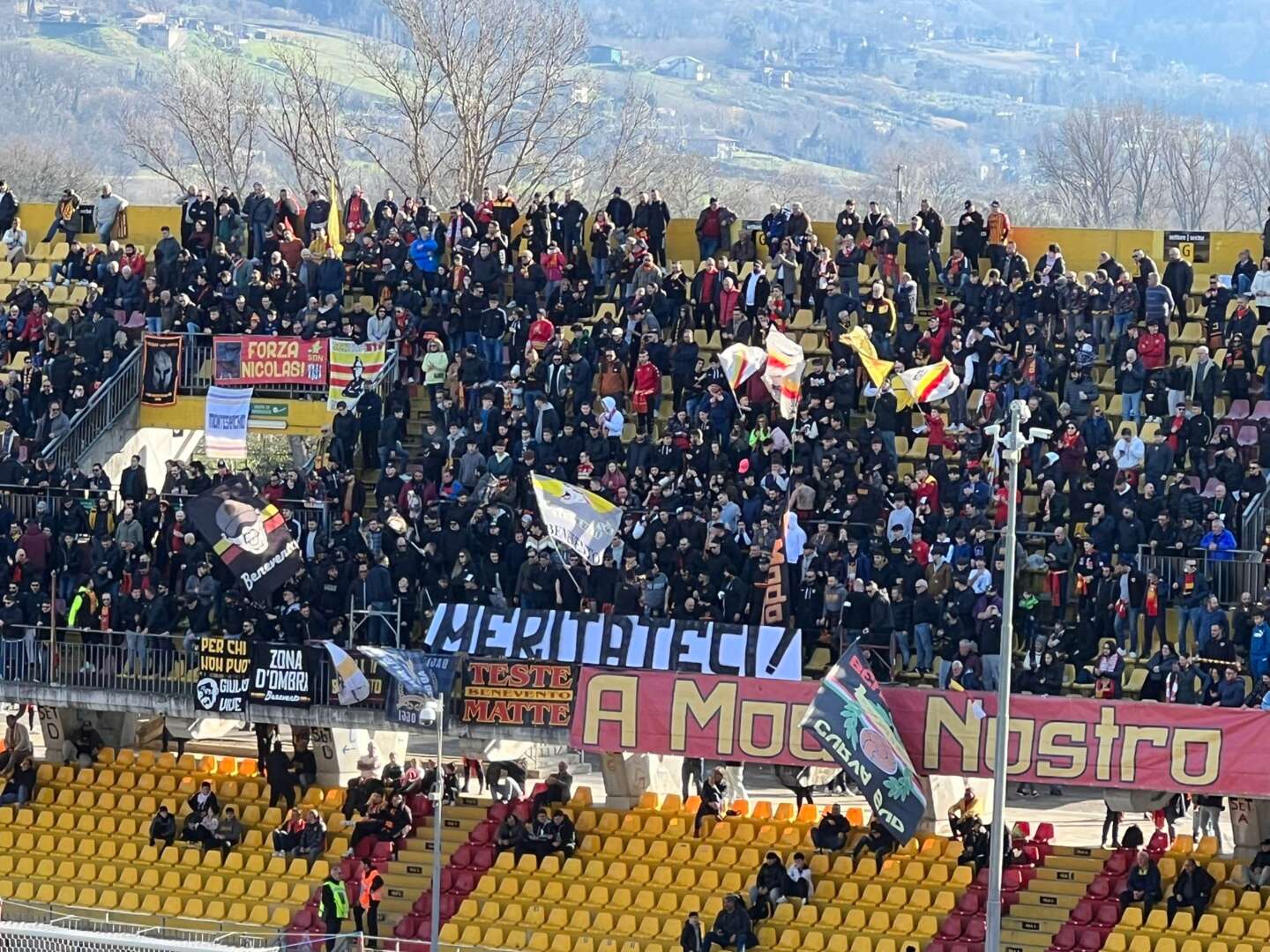 CALCIO. MODENA-BENEVENTO INFO SETTORE OSPITI