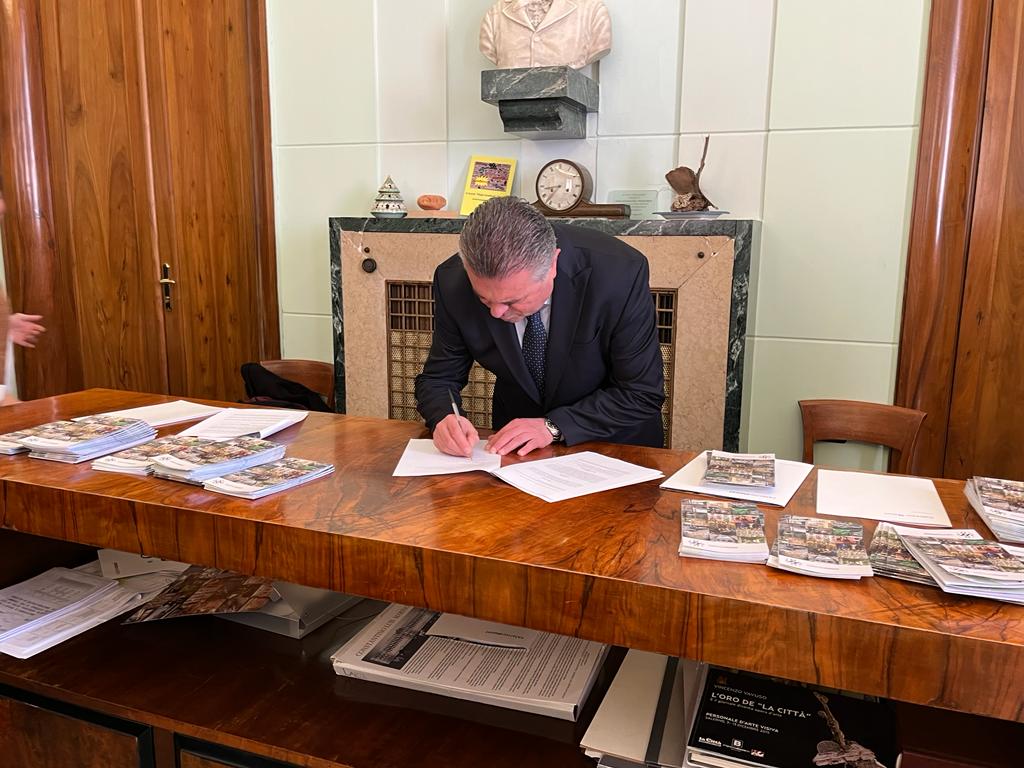 Firmato il protocollo d’intesa per la rete dei musei di Salerno Firmato il protocollo d’intesa per la rete dei musei di Salerno