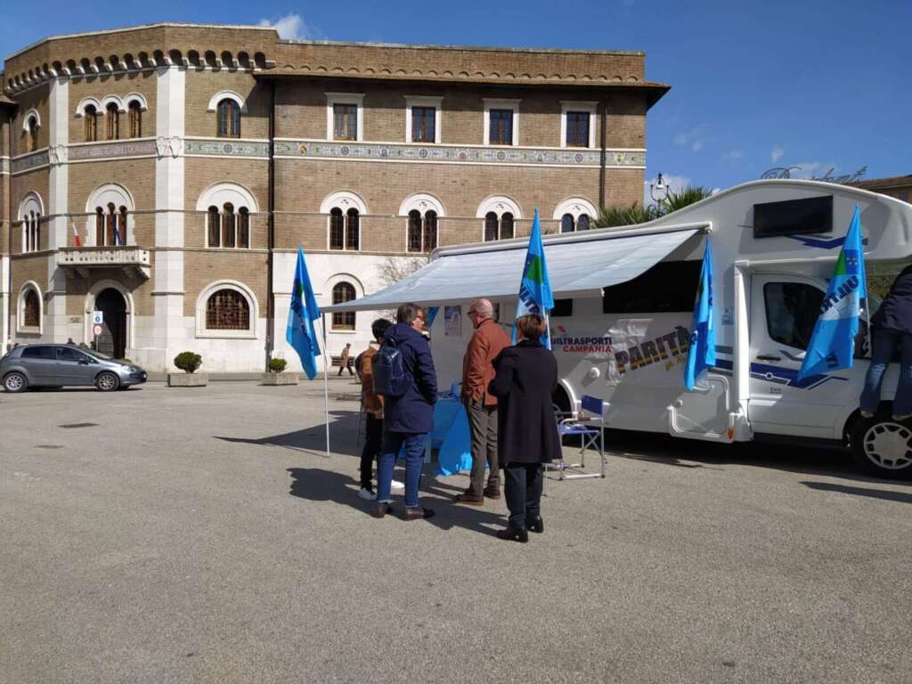 ‘Parità in Tour’, il camper della Uiltrasporti arriva a Benevento