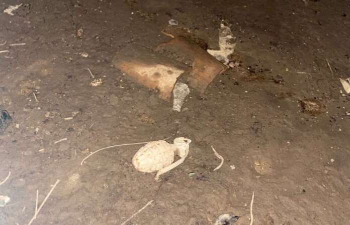 granata inesplosa II guerra mondiale