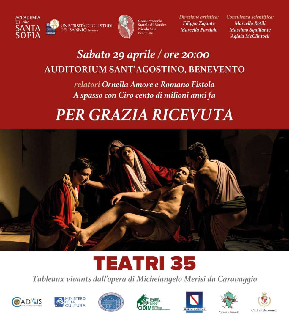 Arriva Teatri 35, a Benevento la magia del Tableau Vivant e un omaggio a  Caravaggio