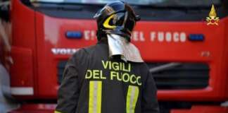 Incendio in un’abitazione nel Casertano, intervento dei vigili del fuoco
