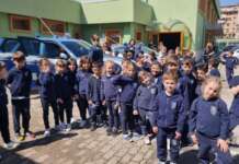 Polizia in visita dai piccoli alunni del Colletta per l’affermazione delle legalità