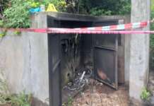 Benevento, danni alla cabina elettrica di una villa che ospita studi professionali