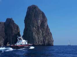 Manufatto preistorico recuperato nelle acque di Capri