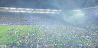 Napoli, 15 persone ferite alla Dacia Arena