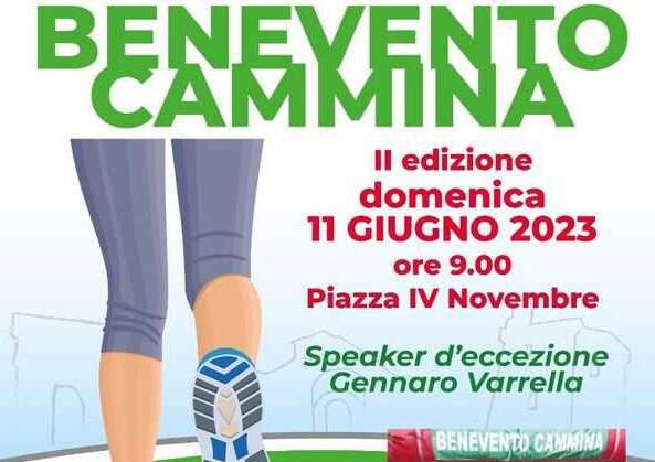 “Benevento Cammina”, domenica appuntamento con la seconda edizione