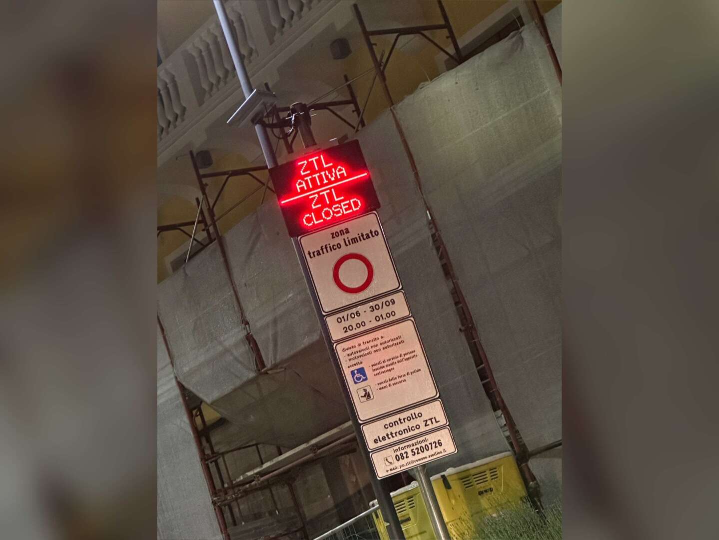 ZTL ad Avellino, si parte ufficialmente da oggi fino a settembre ZTL ad Avellino, si parte ufficialmente da oggi fino a settembre